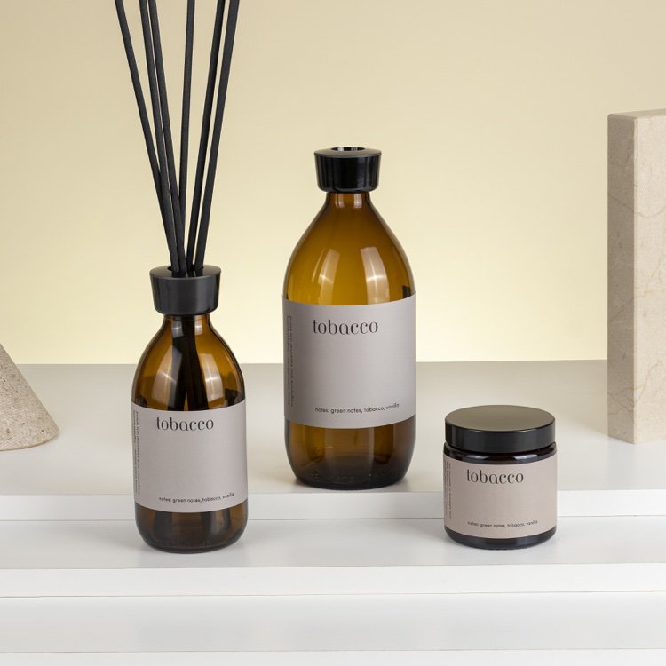 Geurstokjes "Tabak" 250 ml Mia Colonia