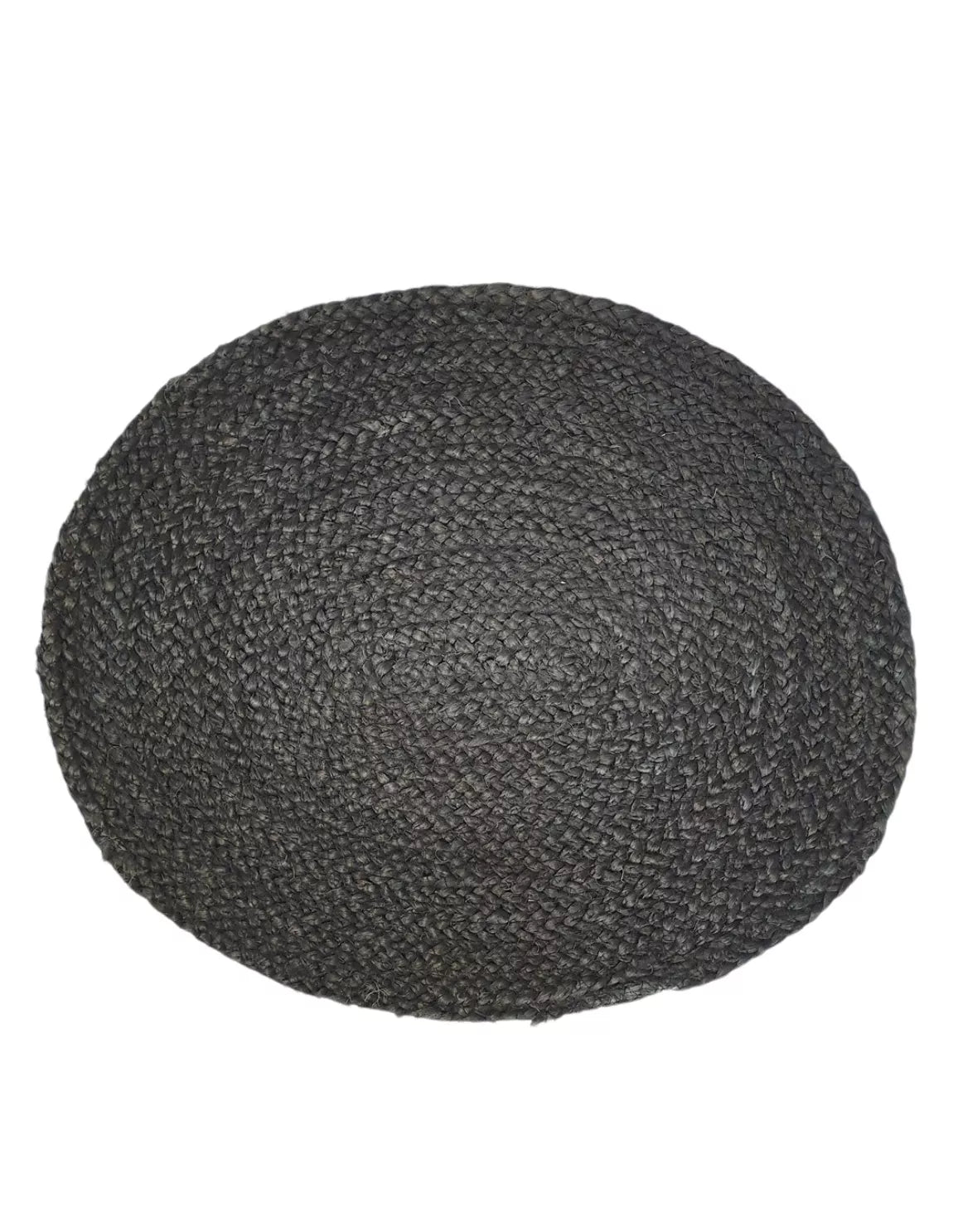 Jute Ovaal Placemat Zwart 42/35cm / Van René