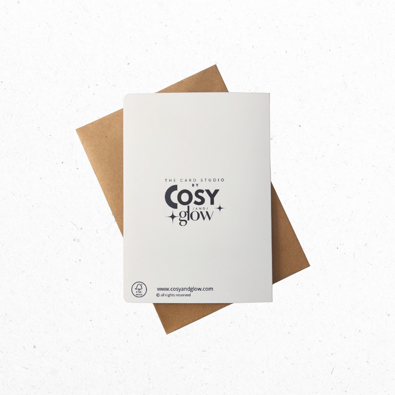 A6 Wenskaart Beary Happy Birthday - The Card Studio