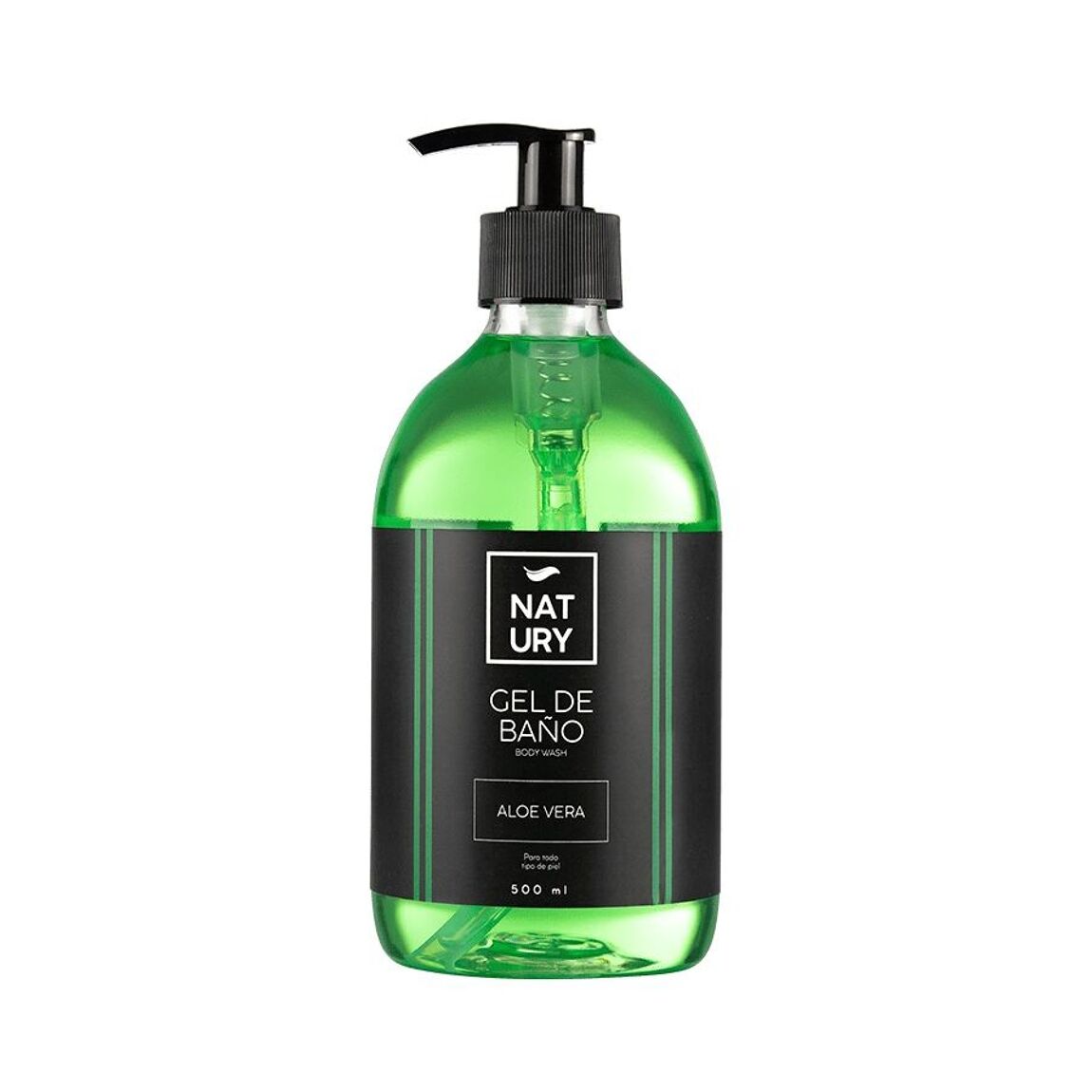 Natury Aloë Vera ontspannende bad- & douche zeep 500 ML