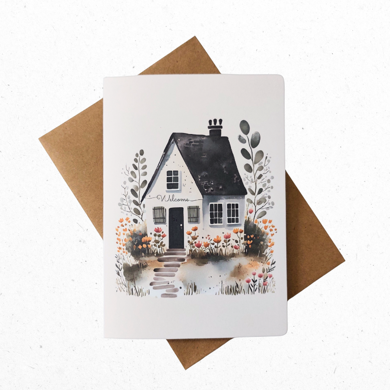 A6 Wenskaart Welkom Thuis - The Card Studio