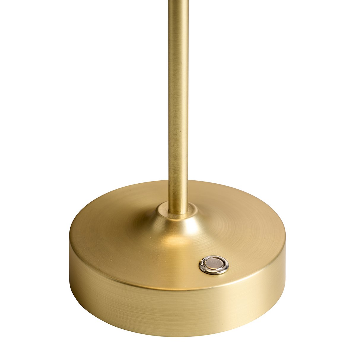 Royal draadloze oplaadbaar LED tafellamp in zwart/goud