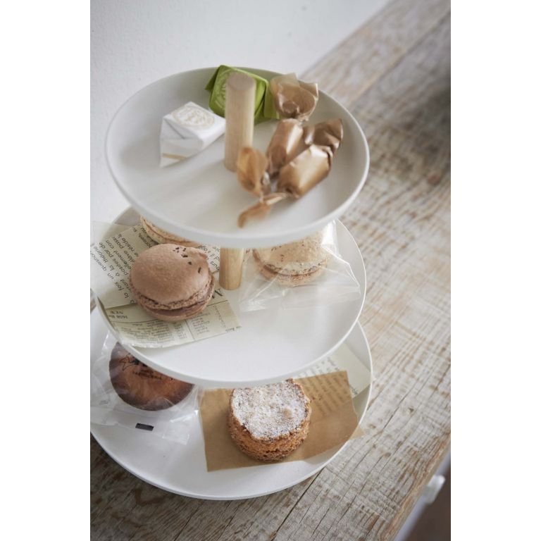 Yamazaki Etagère 3 Lagen Tosca Wit