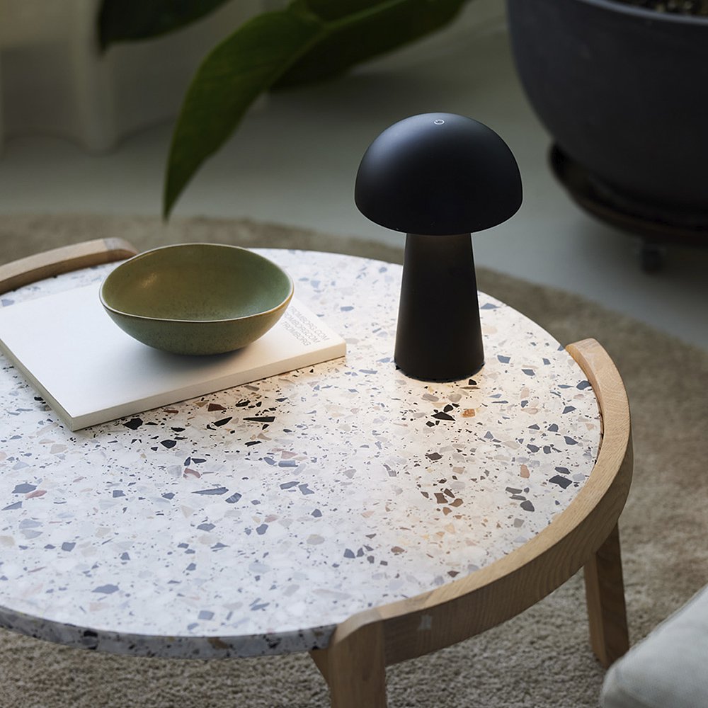 Move Me oplaadbaar draadloze LED tafellamp zwart