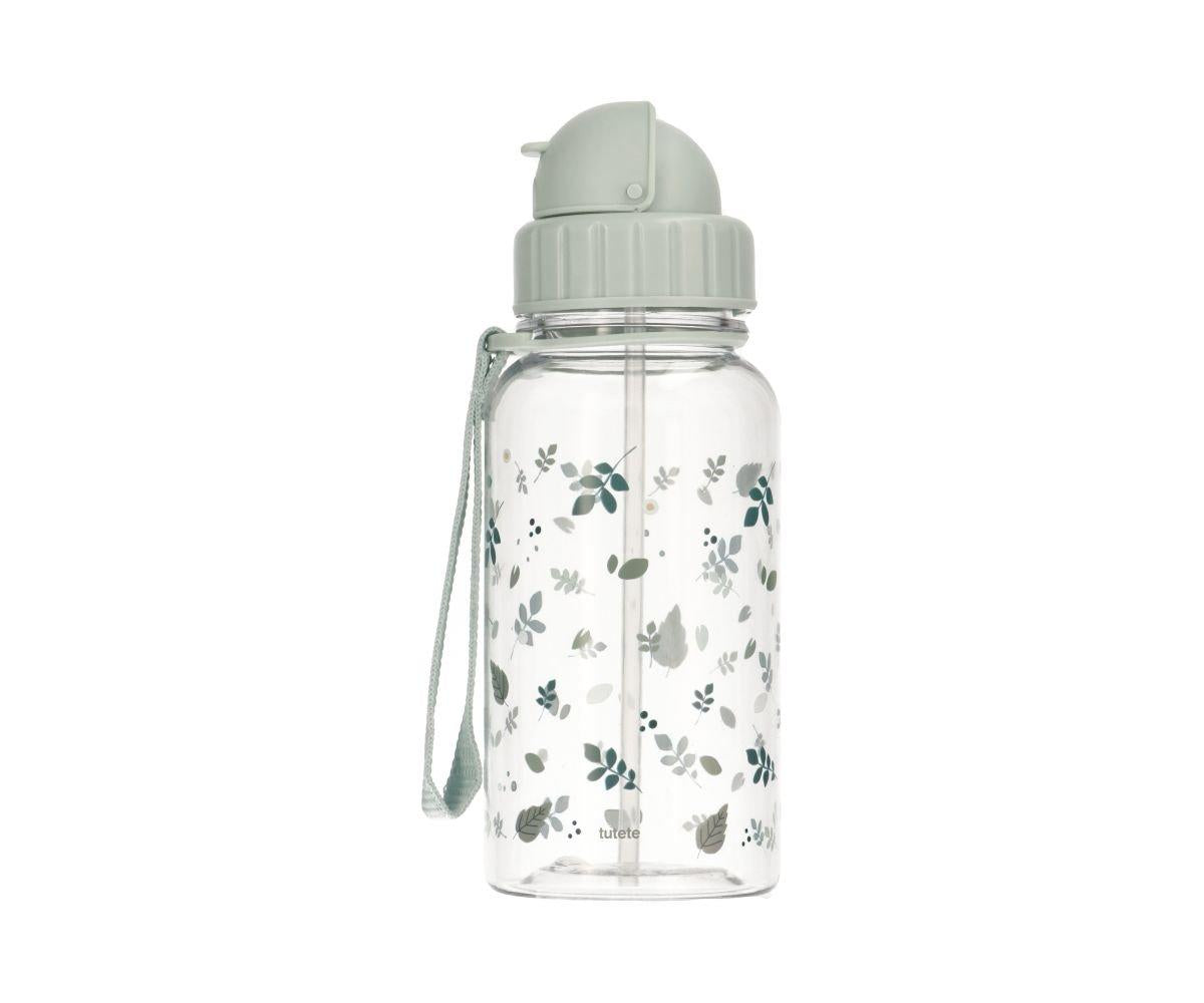 Tutete Kids Tritan drinkfles 500ml | Groene bladeren