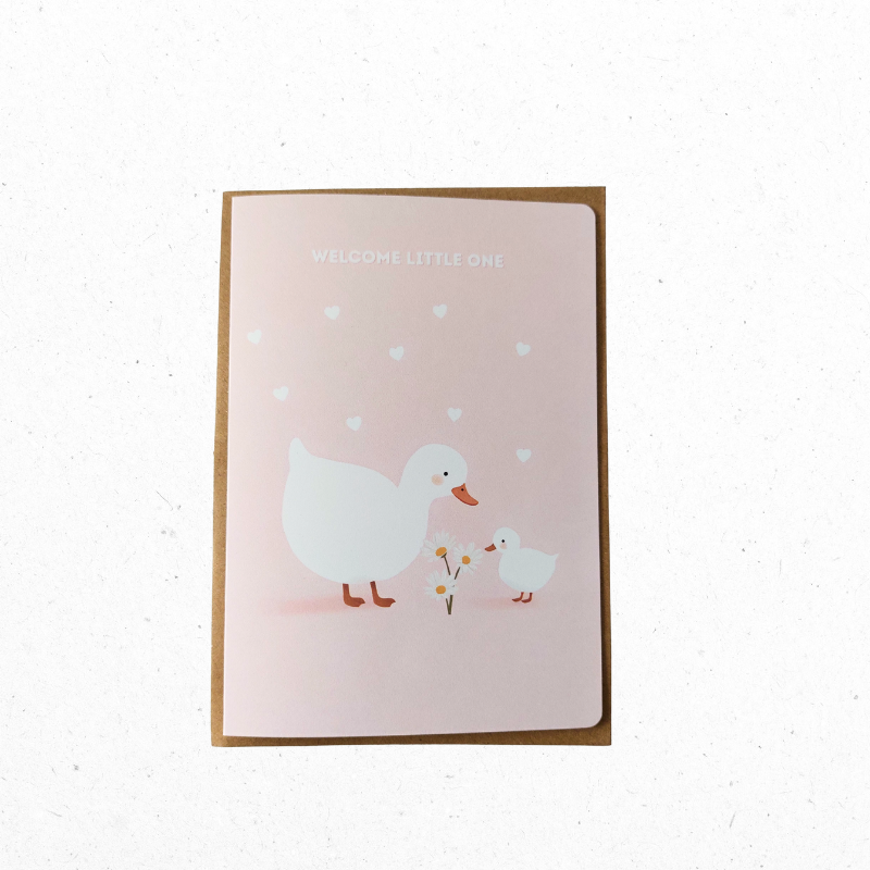 A6 Wenskaart Welcome Little One - The Card Studio