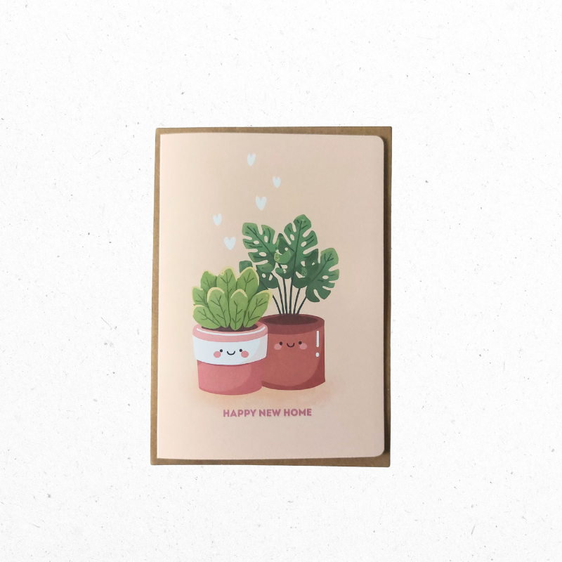 A6 Wenskaart Happy New Home - The Card Studio