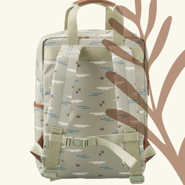 Fresk Backpack, Kinderrugzak Groot - Crocodile
