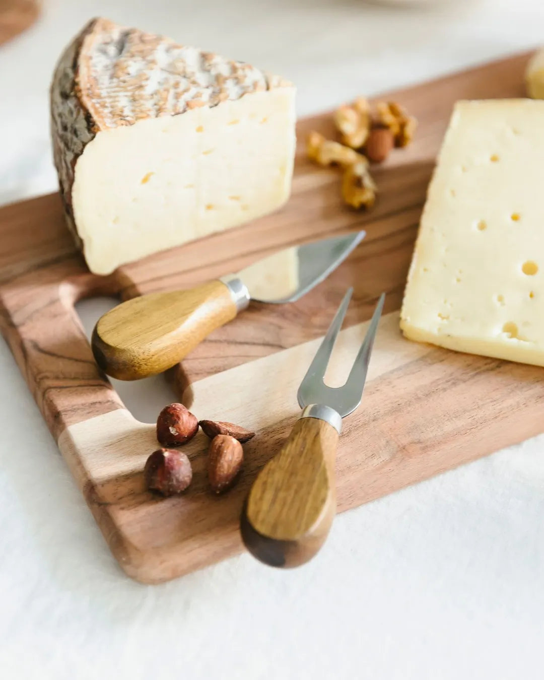 Fromage Kaasmessenset 3-delig hout - Salt & Pepper