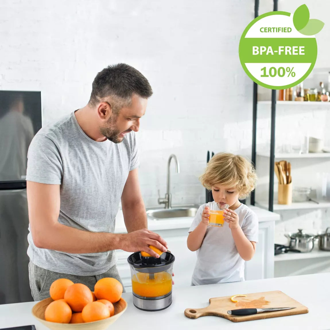 Lebenlang Elektrische Citruspers – Hoge Sapopbrengst en Gemakkelijk Schoon te Maken