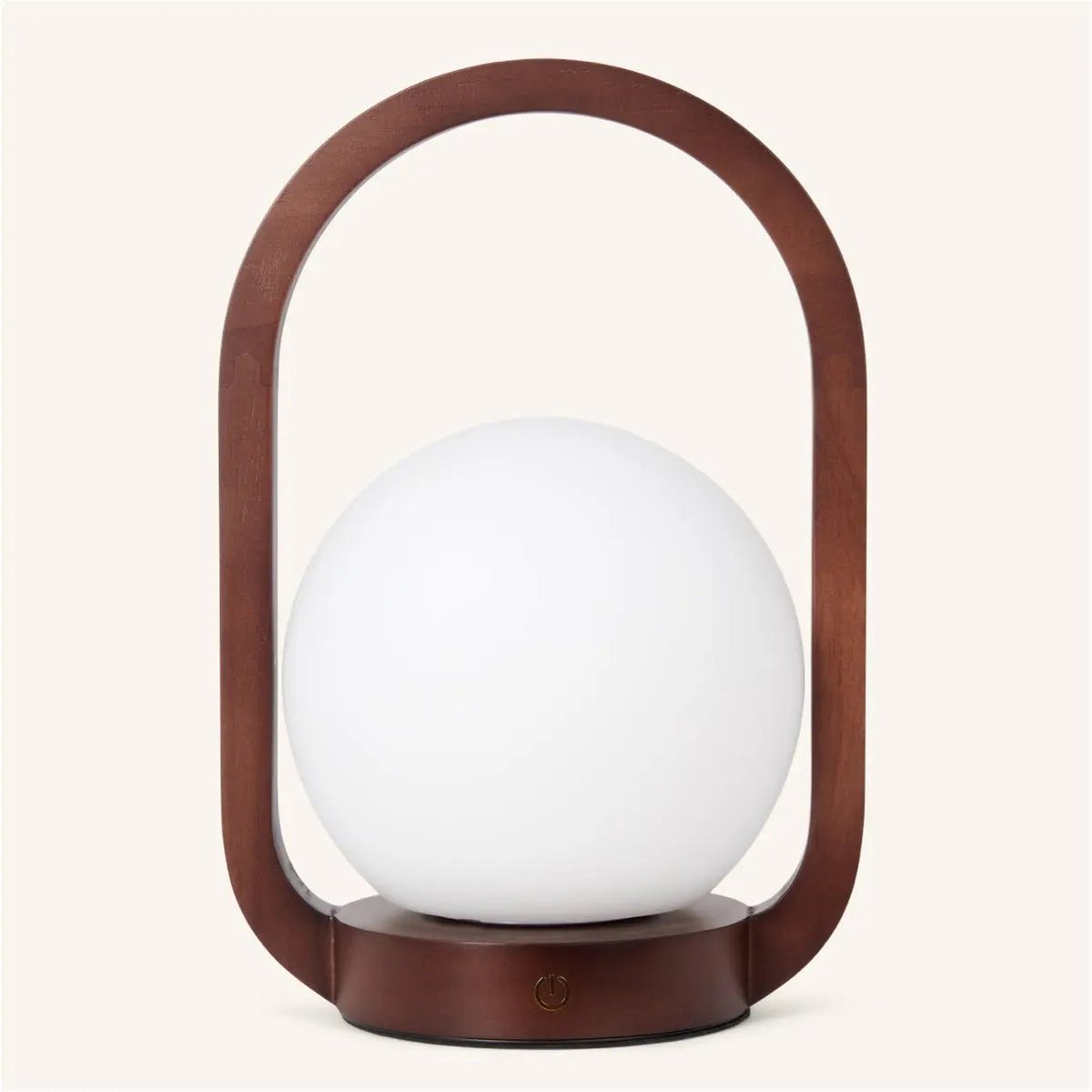 Skye Donkerbruine Houten Snoerloze Lamp | Oplaadbaar en dimbaar ontwerp| Tavellio Amsterdam