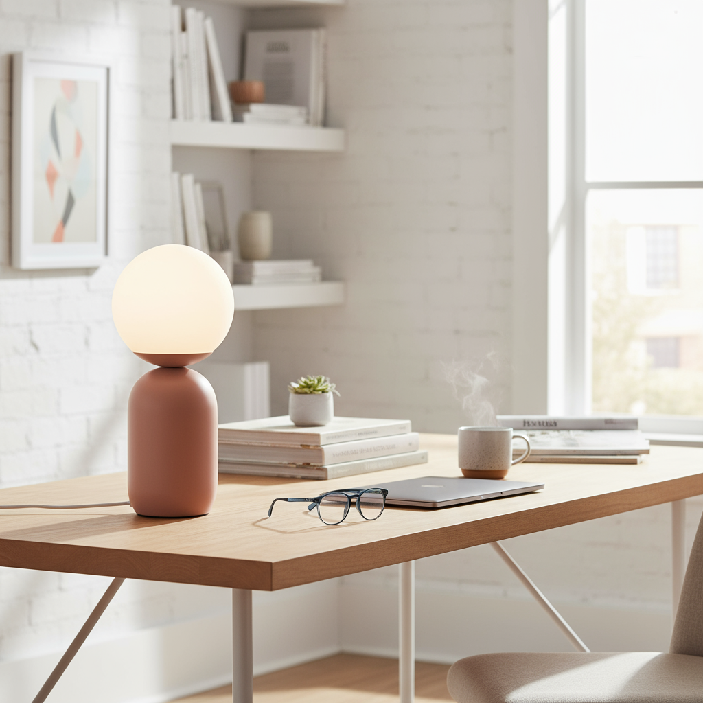 Tafellamp Stella terracotta By Kubbick