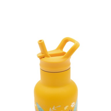 Drinkfles kind RVS geïsoleerd - 350 ml - Chompy de Leeuw