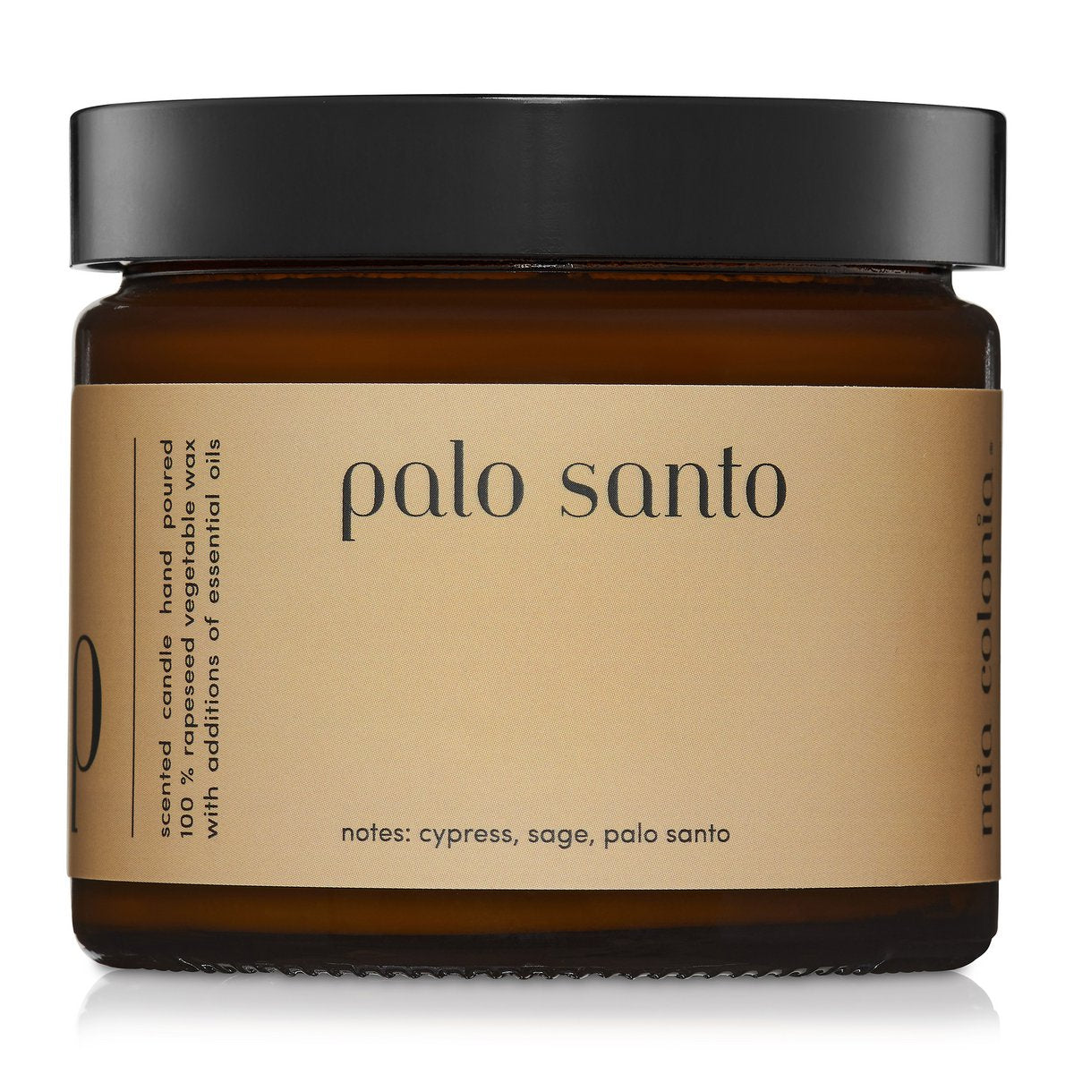 Geurkaars "Palo Santo" Mia Colonia 250g