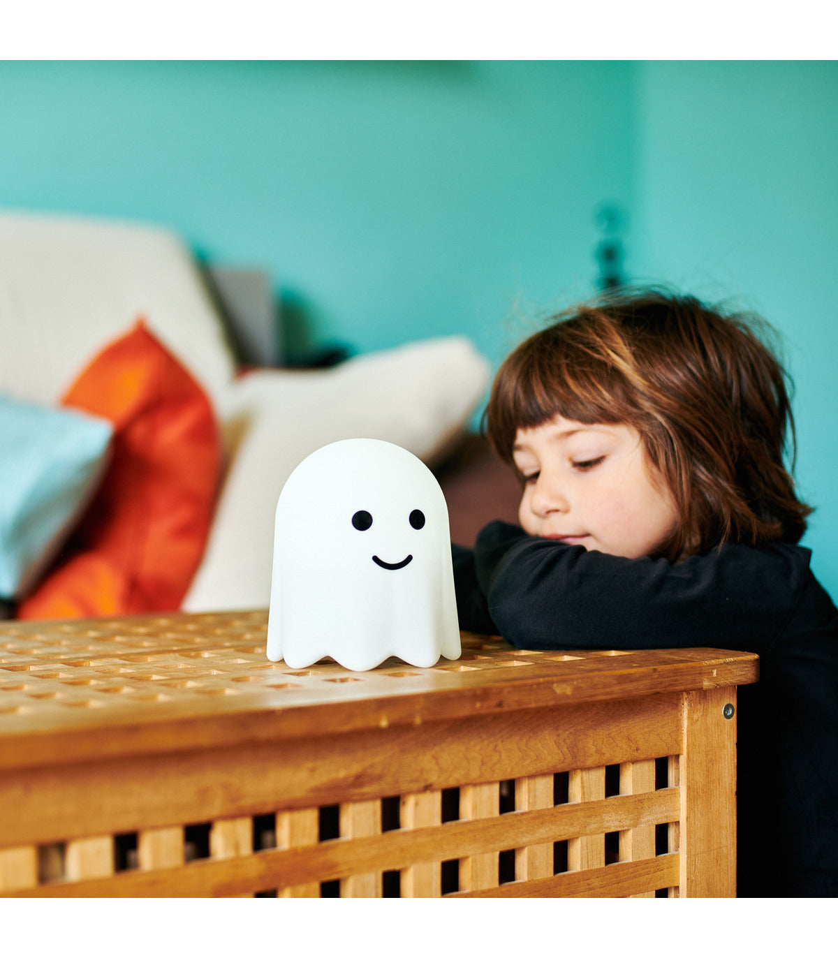 BOO schattig spooklamp - LED Nachtlampje oplaadbaar