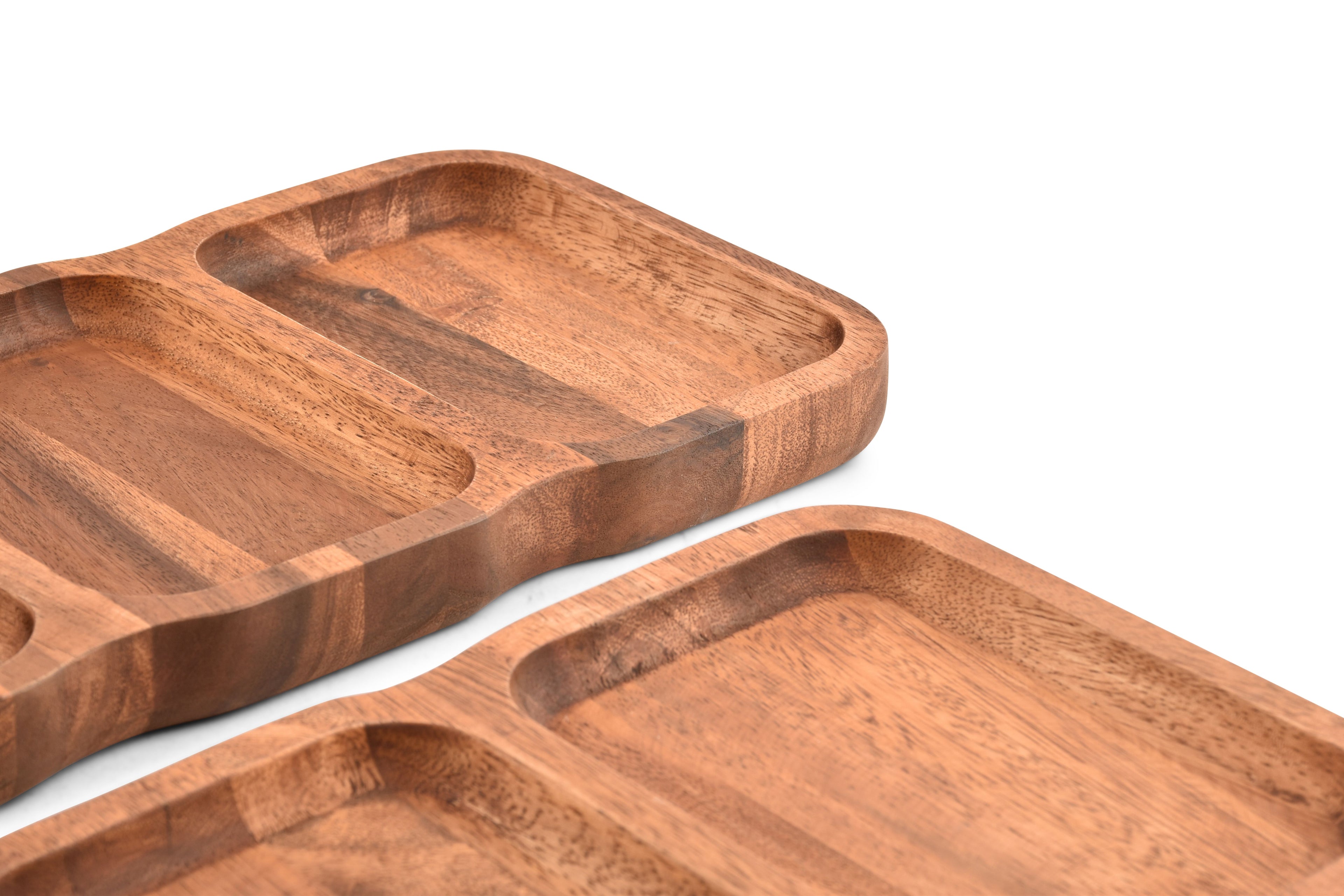 Serveerschaal 3 delen Chop - Salt & Pepper