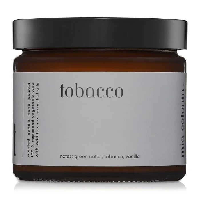 Geurkaars "Tobacco" Mia Colonia 250g