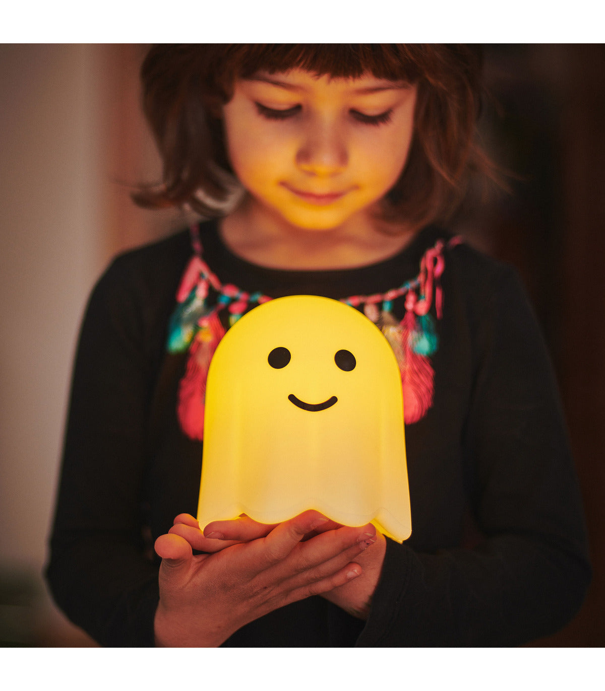 BOO schattig spooklamp - LED Nachtlampje oplaadbaar