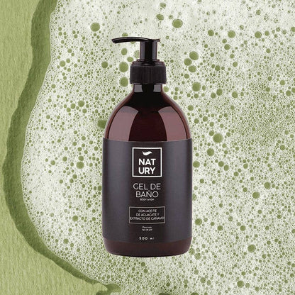 Natury bad- &amp; douche zeep met avocado-olie 500 ML