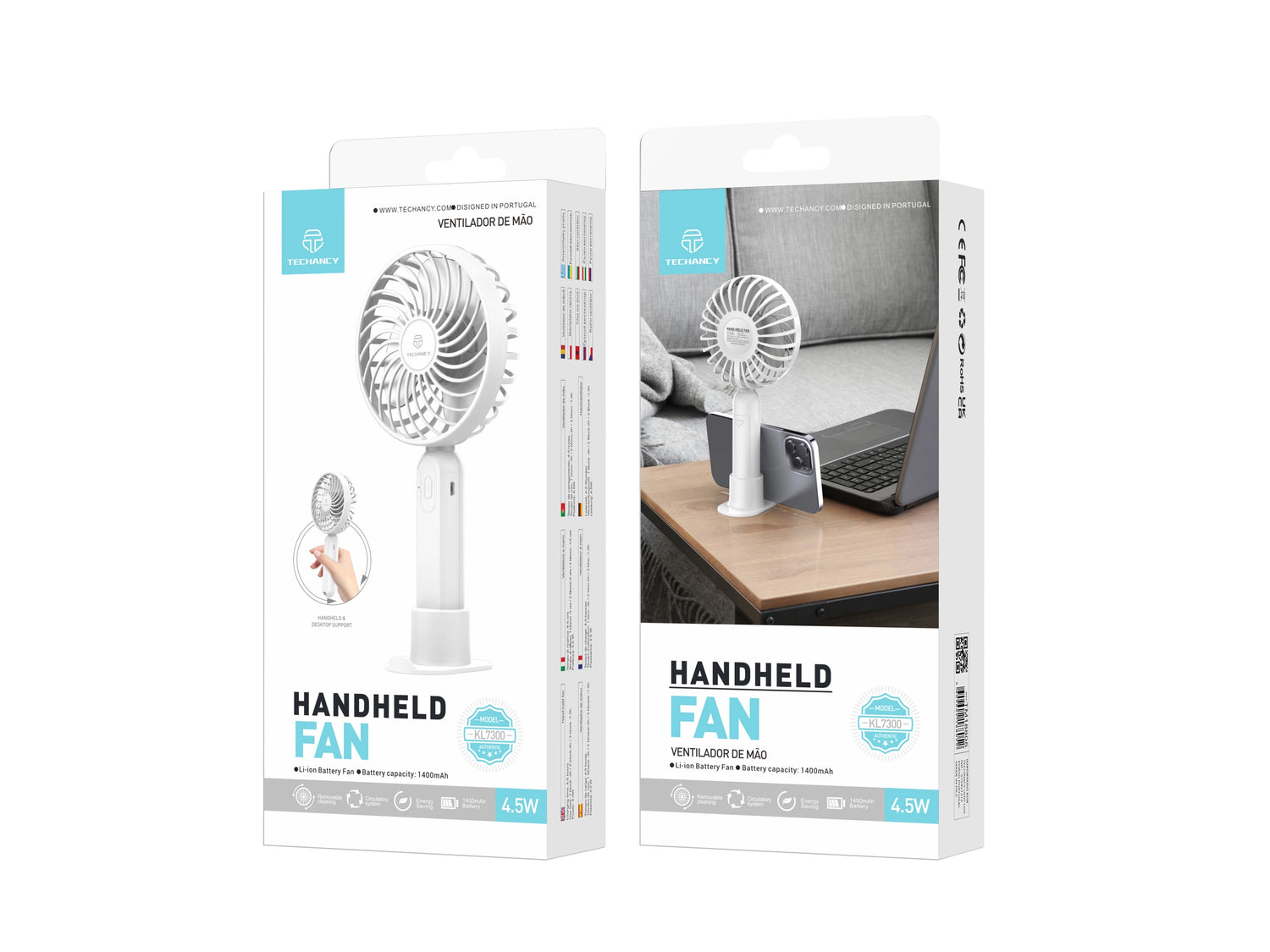 USB Draagbare Mini Ventilator - Handventilator
