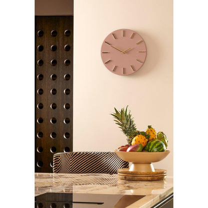 Brixen wall clock rose gold