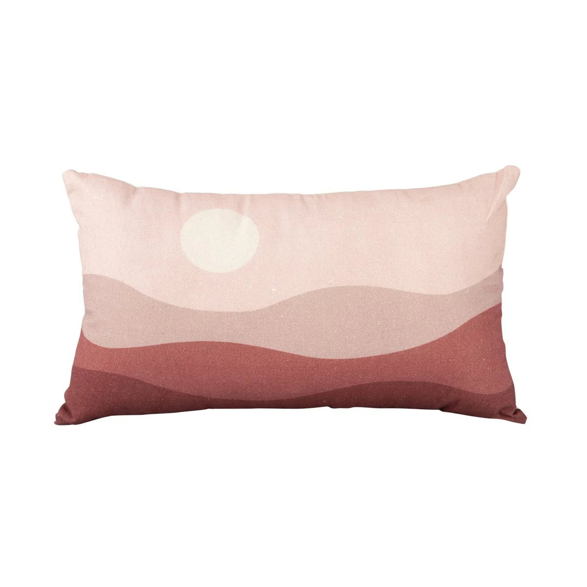 Elongated decorative cushion Sunset Pink, Present Time