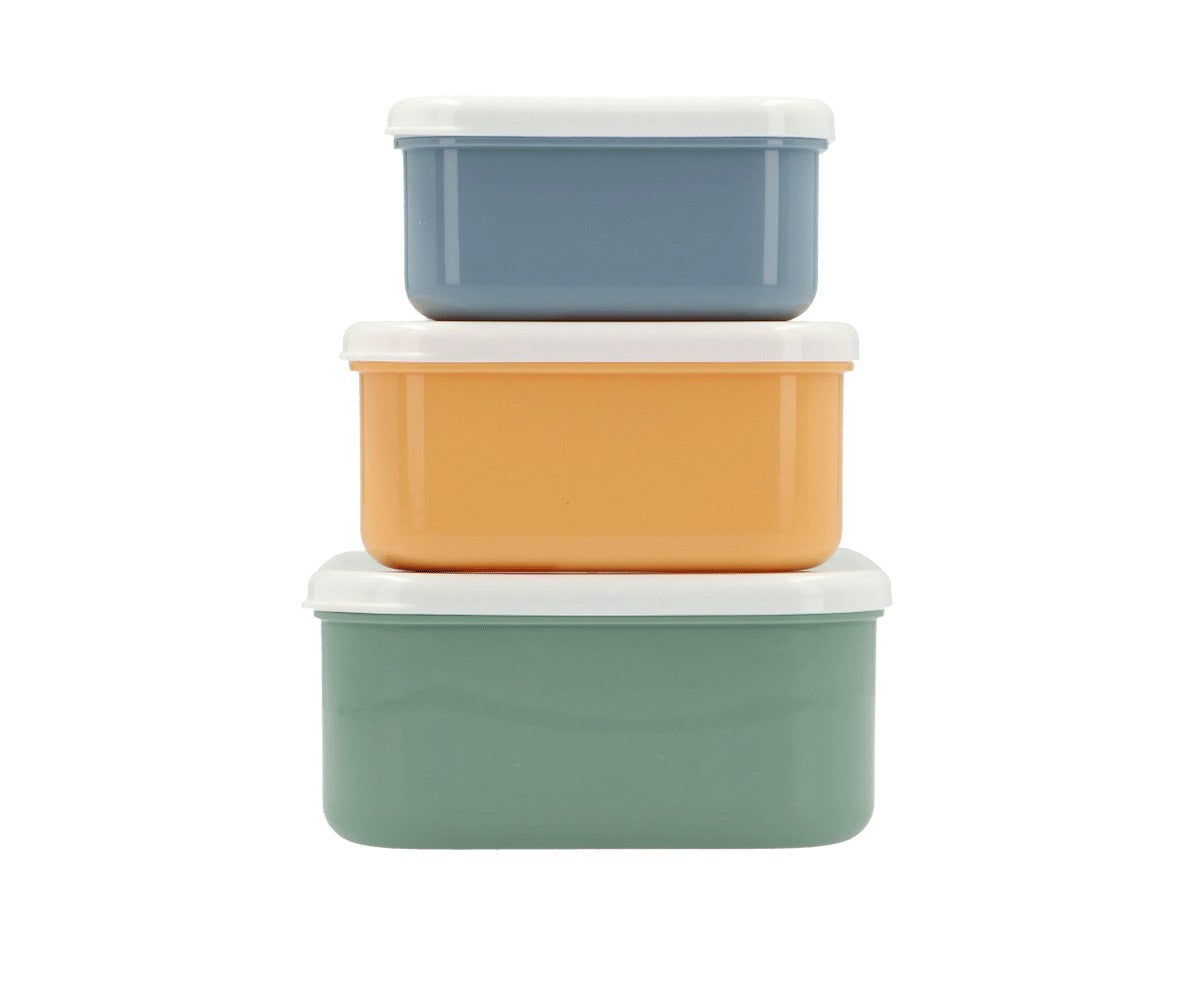 Tutete Lunchbox - Snackdoosjes (set van 3) | De Drie Varkentjes
