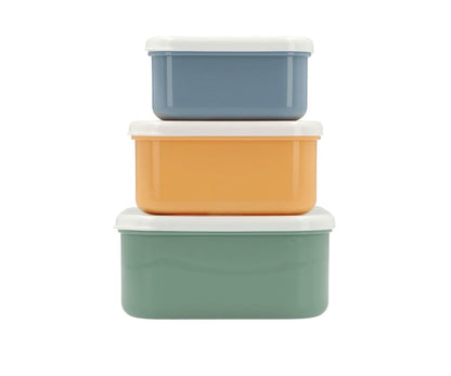 Tutete Lunchbox - Snackdoosjes (set van 3) | De Drie Varkentjes