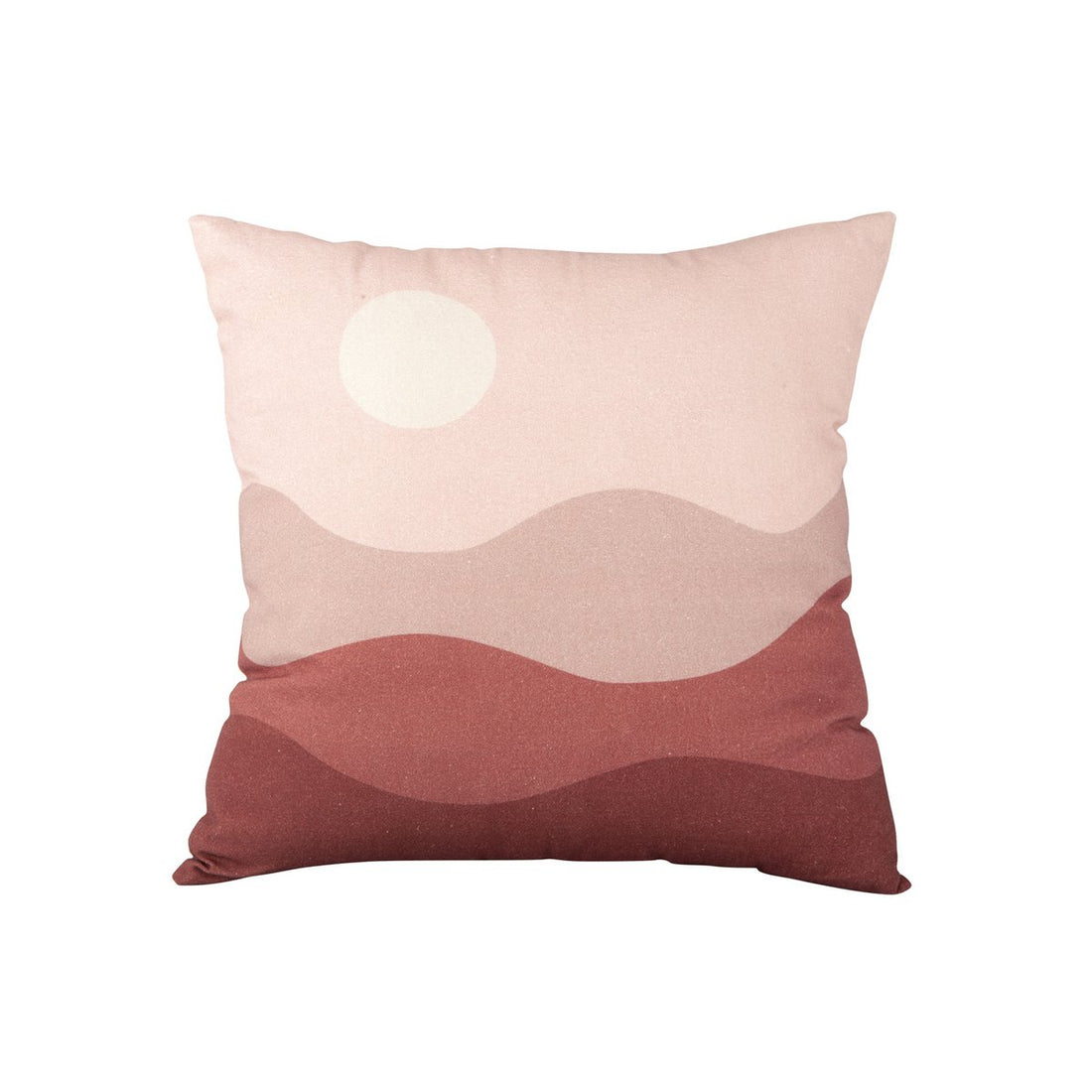 Decorative cushion Sunset Pink Square, Present Time