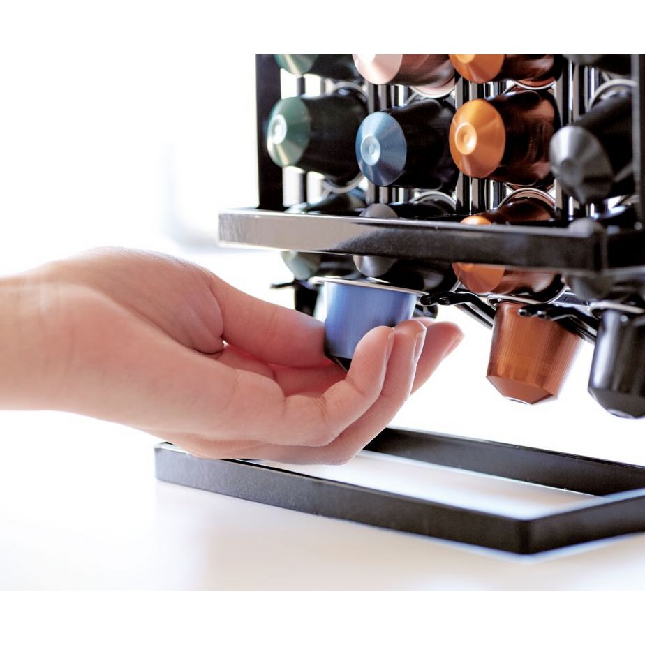 Yamazaki Nespresso Coffee Capsule Houder Zwart