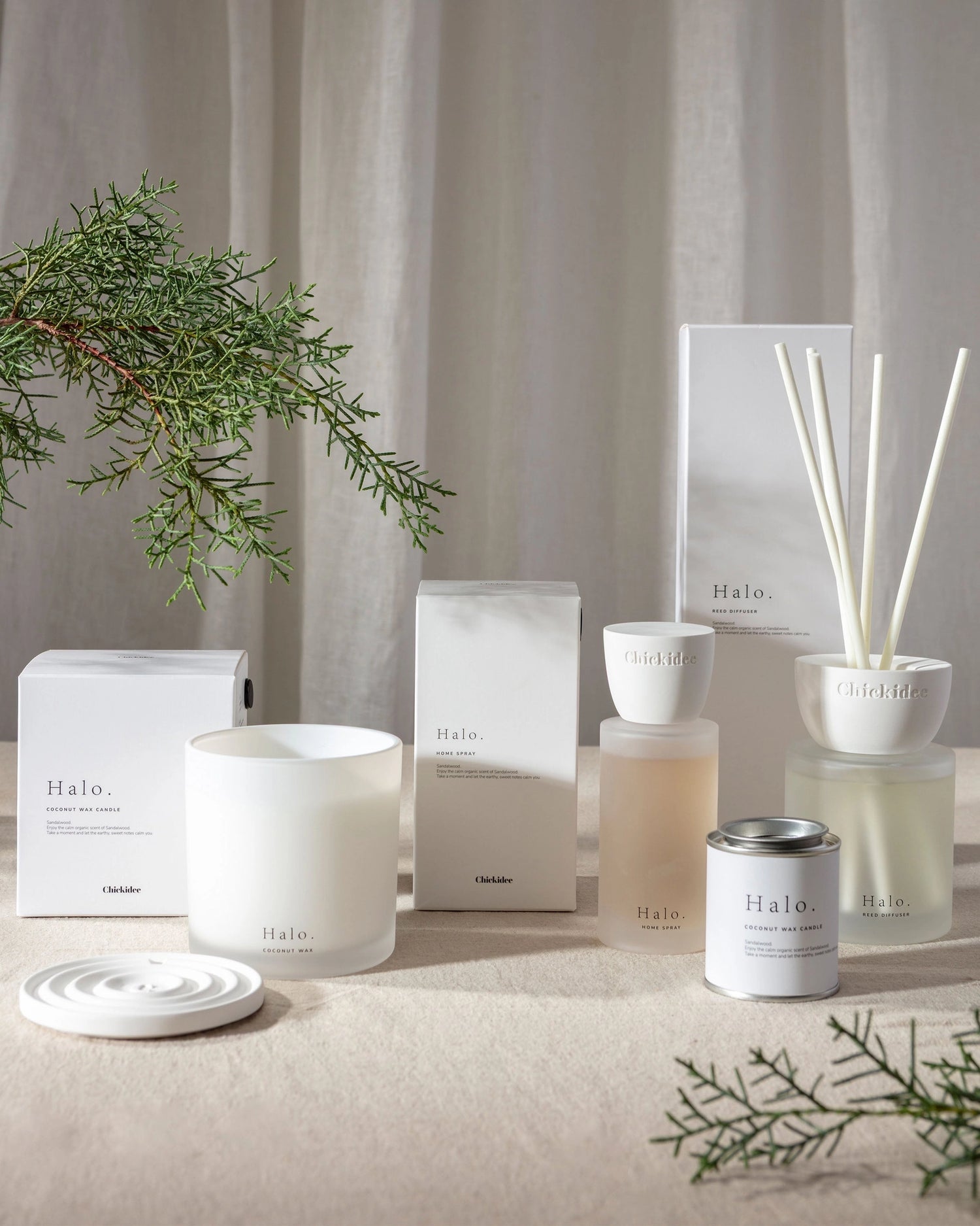 Chickidee - Halo Clay Geurstokjes 200ml