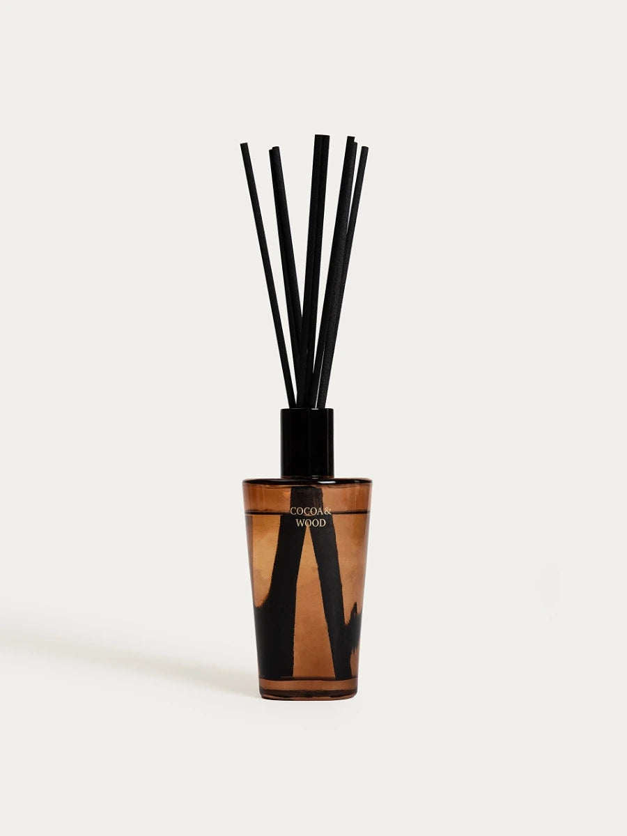 Geurstokjes| Geurverspreider | ETERNAL | Cacao &amp; Hout | 250 ml