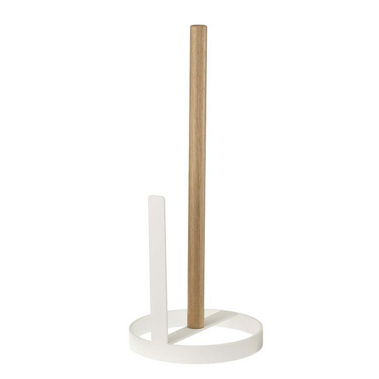 Yamazaki Kitchen Roll Holder Tosca White