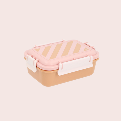 Bento Lunchbox Tutete | Strepen Roze