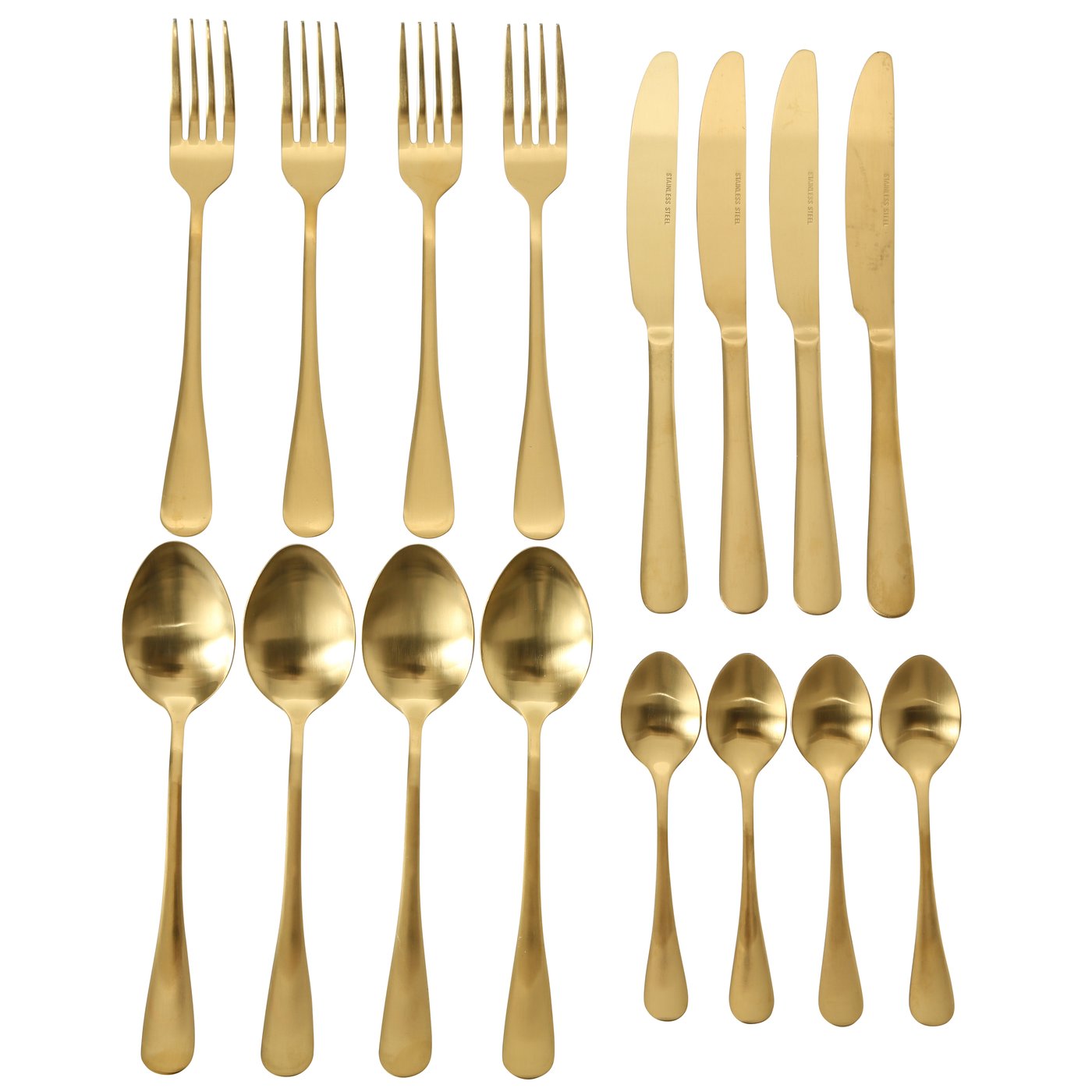 Cutlery set 16-piece Landlord gold