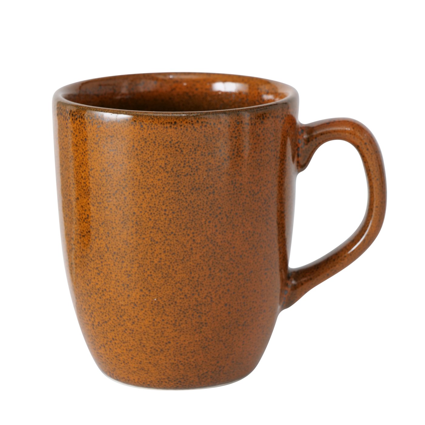 Coffee mug Lenja ceramic brown 350ml