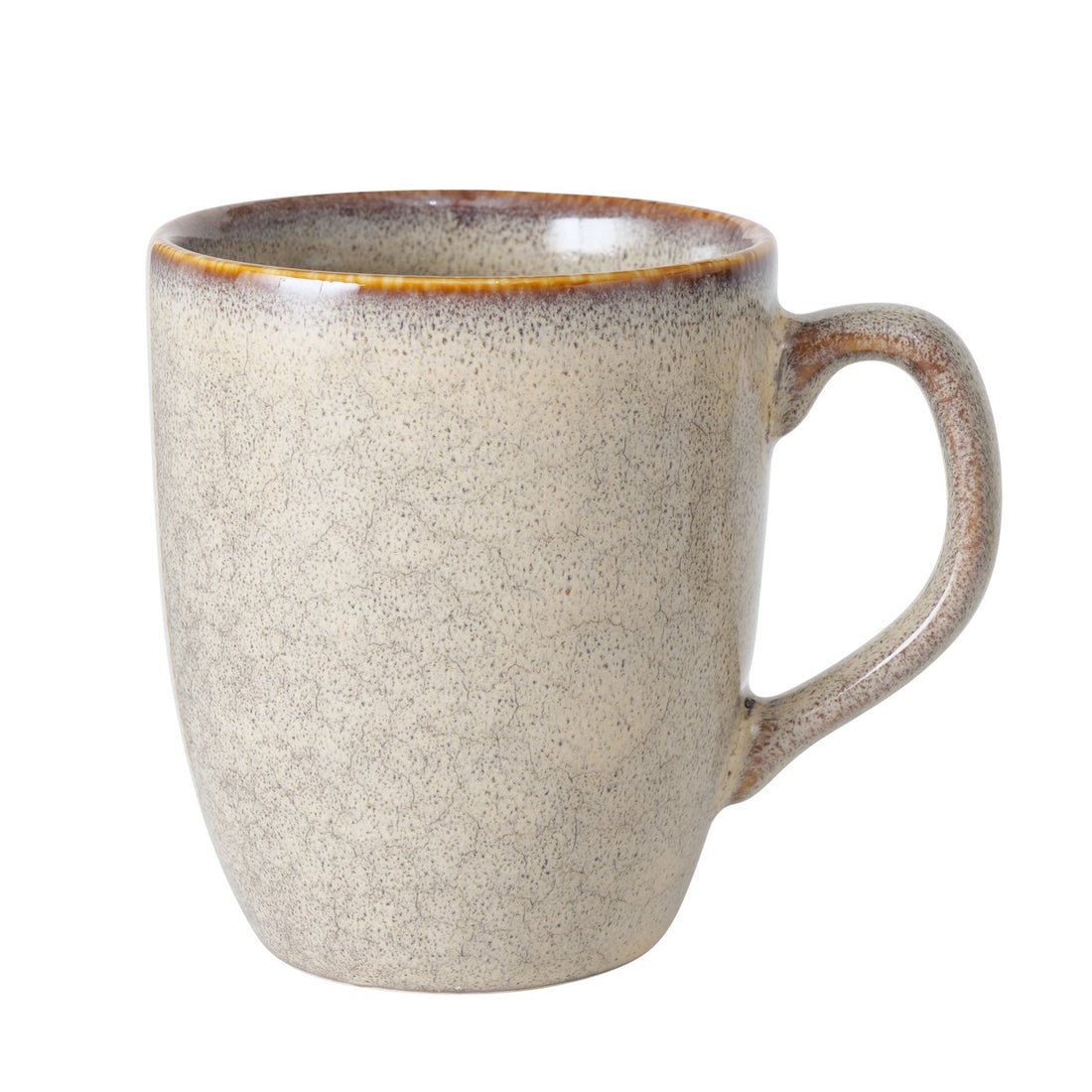 Coffee mug Lenja ceramic gray 350ml