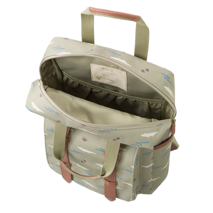 Fresk Backpack, Kinderrugzak Groot - Crocodile