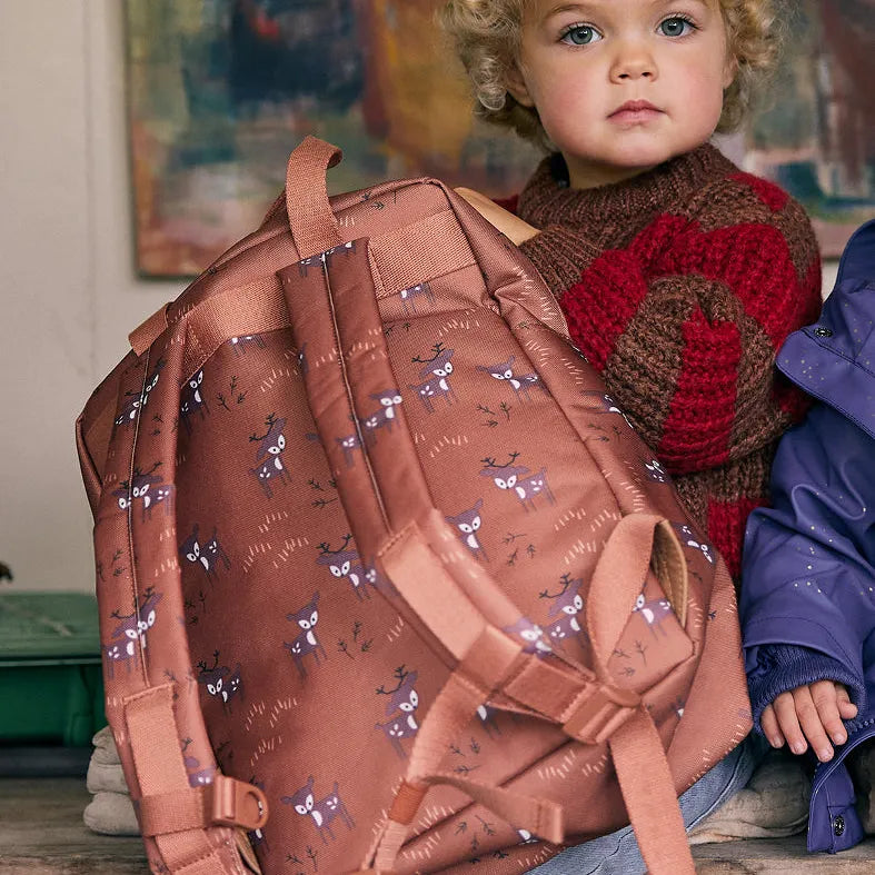 Fresk Backpack, Kinderrugzak Groot - Deer Amberbrown