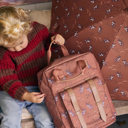 Fresk Backpack, Kinderrugzak Groot - Deer Amberbrown