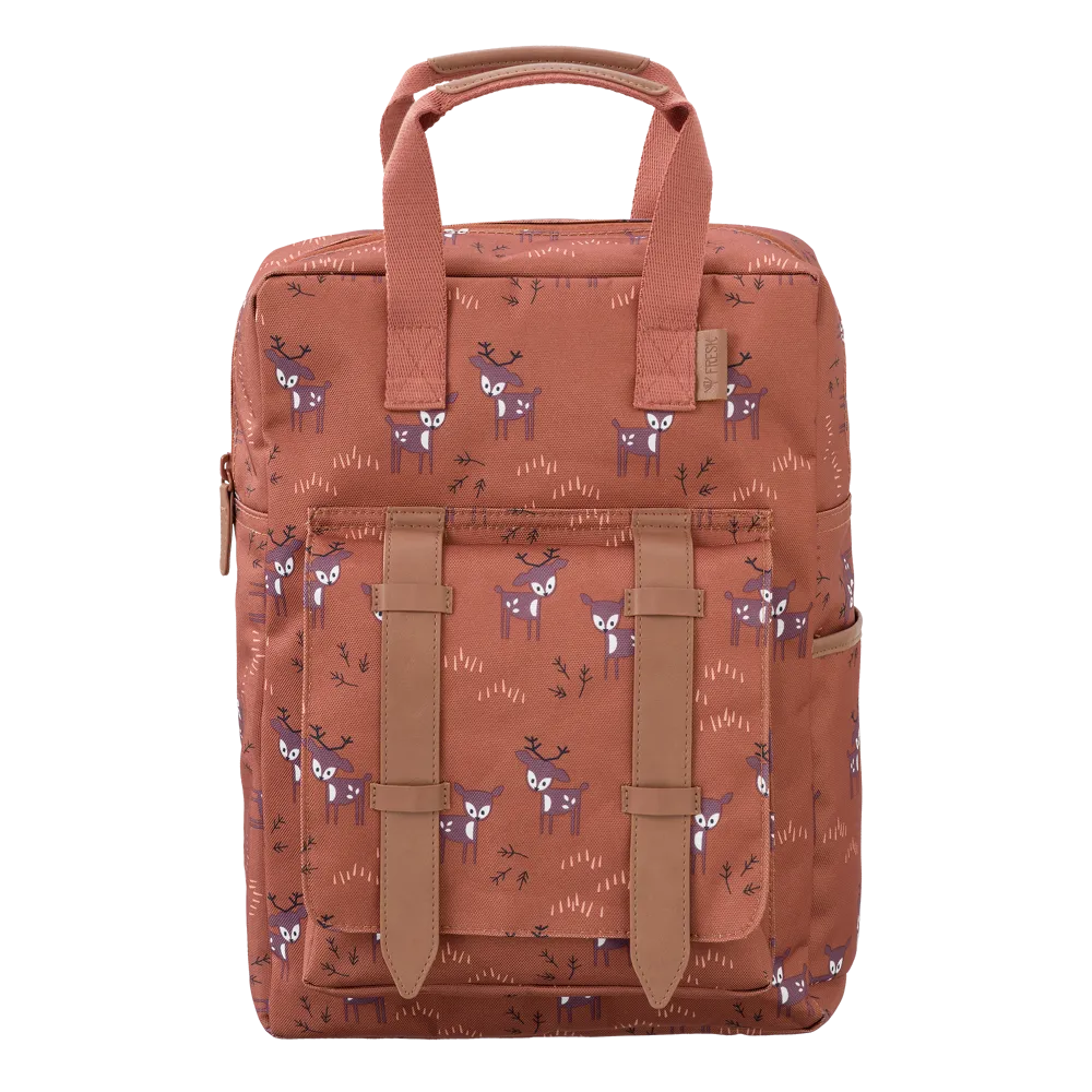 Fresk Backpack, Kinderrugzak Groot - Deer Amberbrown