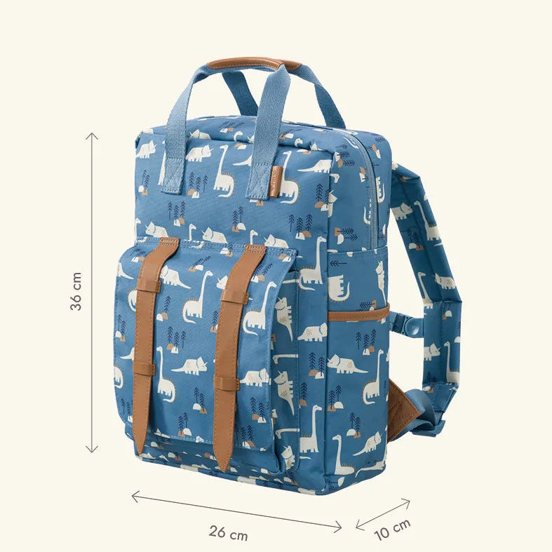 Fresk Backpack, Kinderrugzak Groot - Dino