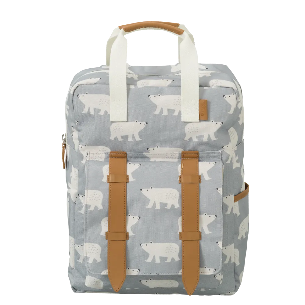 Fresk Backpack, Kinderrugzak Groot - Polar bear