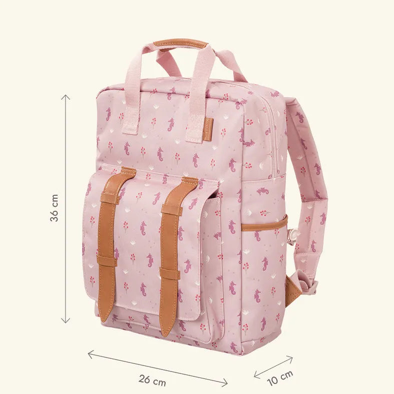 Fresk Backpack, Kinderrugzak Groot - Seahorse