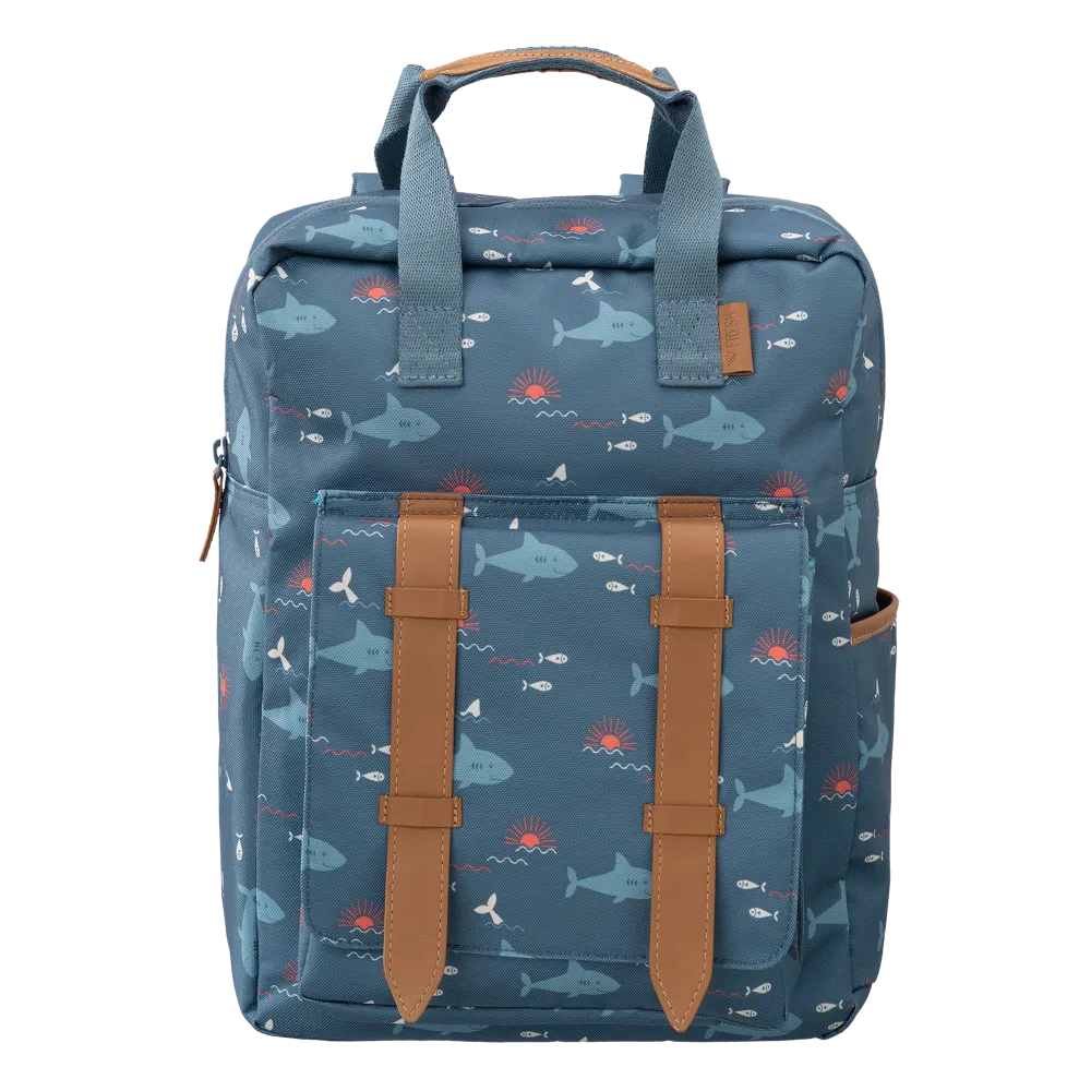 Fresk Backpack, Kinderrugzak Groot - Shark