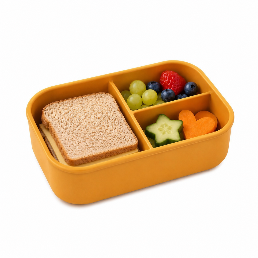 Lunchbox/Brooddoos Chompy de Leeuw LFGB-siliconen
