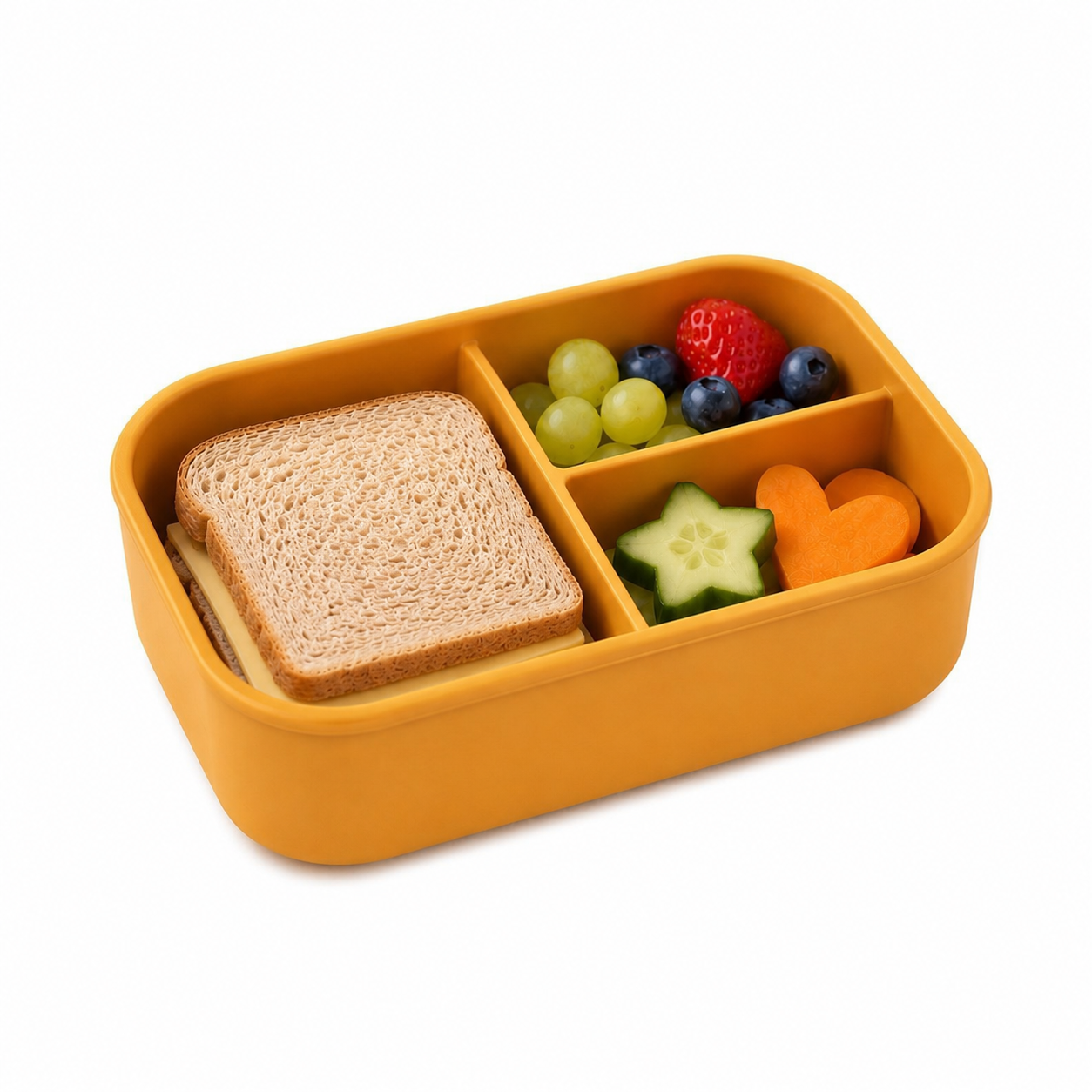 Lunchbox/Brooddoos Chompy de Leeuw LFGB-siliconen