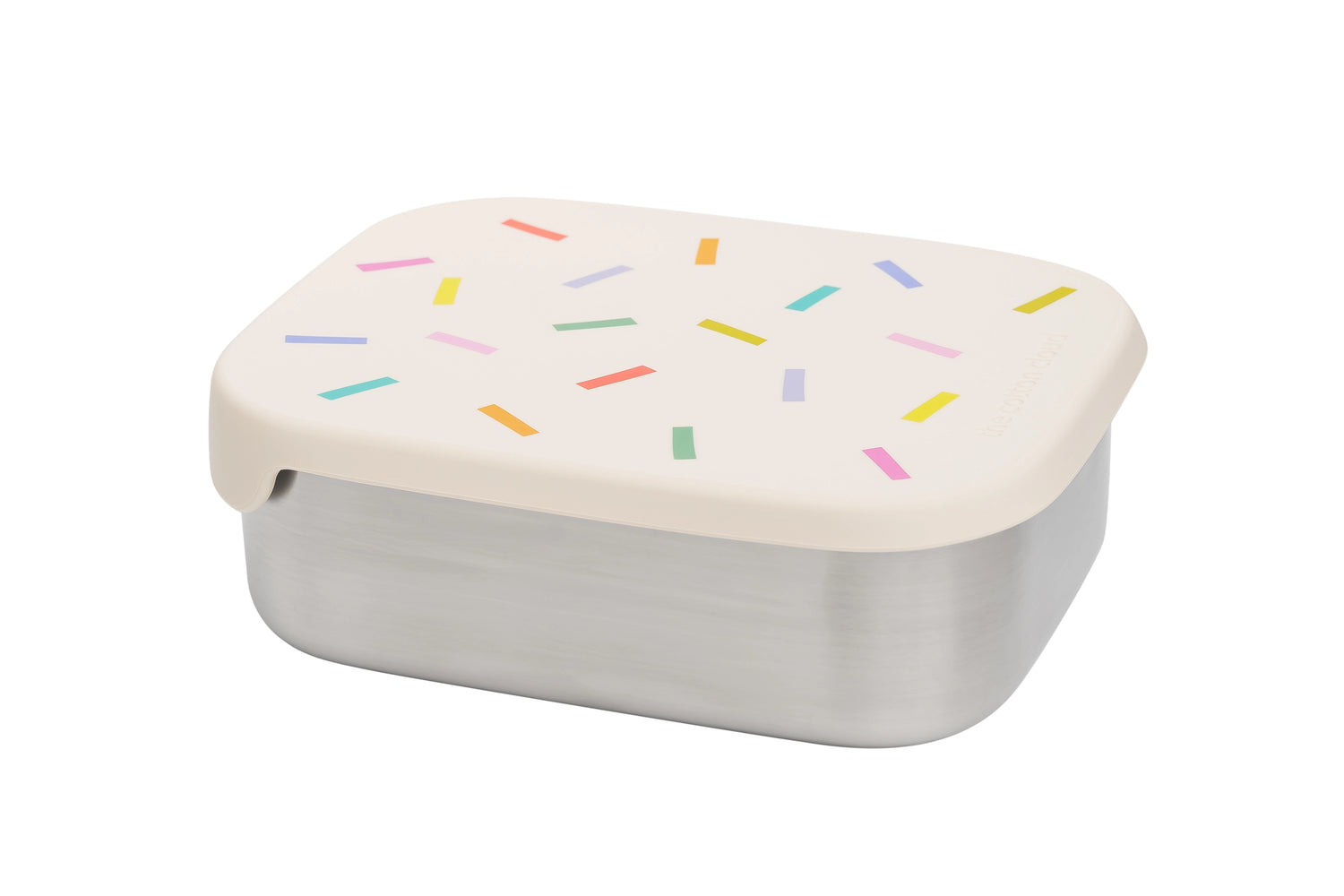Rvs Lunchbox/Brooddoos  - Confetti - The Cotton Cloud
