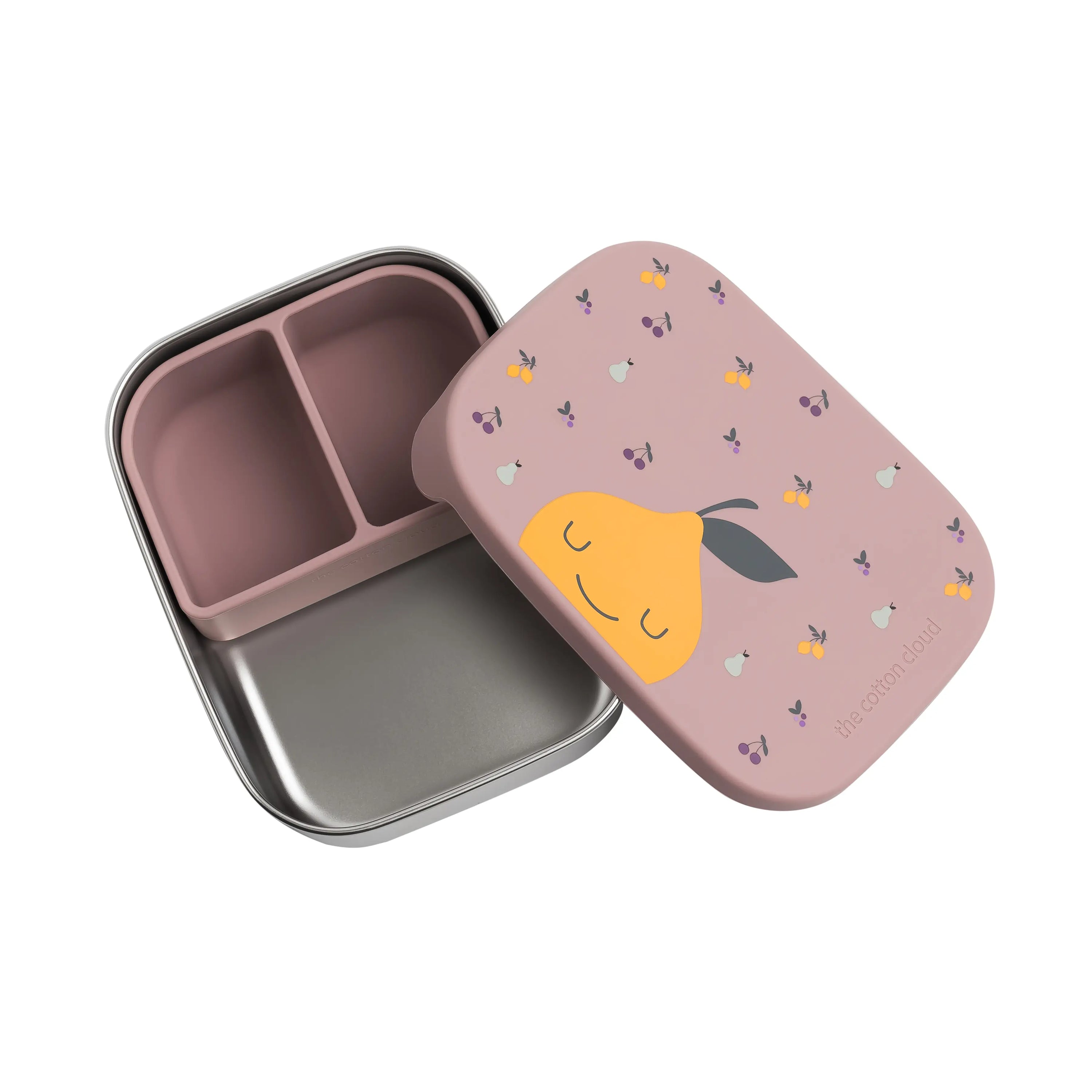 Rvs Lunchbox/Brooddoos - Fruity - The Cotton Cloud