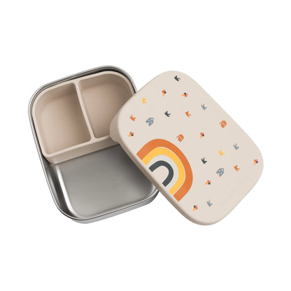 Rvs Lunchbox/Brooddoos  - Rainbow - The Cotton Cloud